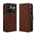 Custodia a portafoglio per Nothing Phone (4a) Pro - Marrone