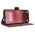 Custodia a portafoglio per Nothing Phone (4a) Pro - Marrone