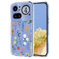 Custodia in TPU con motivo floreale per Nothing Phone (4a) Pro