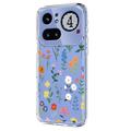 Custodia in TPU con motivo floreale per Nothing Phone (4a) Pro