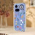 Custodia in TPU con motivo floreale per Nothing Phone (4a) Pro