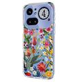 Custodia in TPU con motivo floreale per Nothing Phone (4a) Pro - Gigli