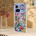 Custodia in TPU con motivo floreale per Nothing Phone (4a) Pro - Gigli