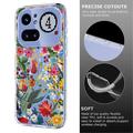 Custodia in TPU con motivo floreale per Nothing Phone (4a) Pro - Gigli