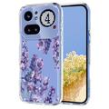 Custodia in TPU con motivo floreale per Nothing Phone (4a) Pro - Glicine