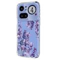 Custodia in TPU con motivo floreale per Nothing Phone (4a) Pro - Glicine