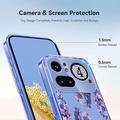Custodia in TPU con motivo floreale per Nothing Phone (4a) Pro - Glicine