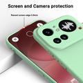 Custodia in silicone liquido con cinghia a mano per Nothing Phone (4a) Pro - Verde