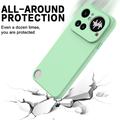 Custodia in silicone liquido con cinghia a mano per Nothing Phone (4a) Pro - Verde