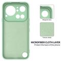 Custodia in silicone liquido con cinghia a mano per Nothing Phone (4a) Pro - Verde