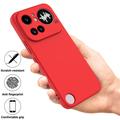 Custodia in silicone liquido con cinghia a mano per Nothing Phone (4a) Pro