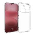 Custodia in silicone antiurto per Nothing Phone (4a) Pro - Trasparente