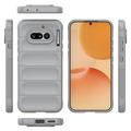 Cover in TPU Rugged per Nothing Phone (4a) - Grigio Chiaro