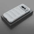 Cover in TPU Rugged per Nothing Phone (4a) - Grigio Chiaro