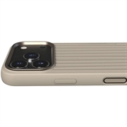 Custodia MagSafe Nudient Bold per iPhone 18 Pro Max/17 Pro Max - Beige lino