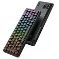 ONIKUMA G67 Tastiera meccanica cablata ad asse magnetico con luce RGB - Nero / Colori Vivaci