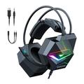Cuffie da gioco Onikuma X20 - RGB, audio surround stereo, microfono HD - Nero