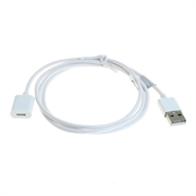 OTB Adattatore di ricarica USB da 1m per Apple Pencil (1a generazione) - Bianco