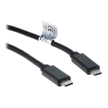 Cavo USB-C 3.1 Power Delivery OTB - 100W, 10Gbps, 1m - Nero