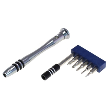 Set di cacciaviti a tre punte OTB - Y000/Y00/Y0/Y1/Y0,6 - 5 pz.