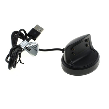 Cavo di ricarica USB OTB per Samsung Gear Fit2/Gear Fit2 Pro - Nero