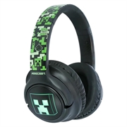 Cuffie wireless con luci LED OTL Technologies Minecraft Creeper - Nero / Verde
