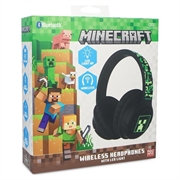 Cuffie wireless con luci LED OTL Technologies Minecraft Creeper - Nero / Verde