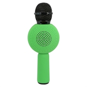 OTL Technologies Minecraft Creeper PopSing Microfono wireless per karaoke con luci LED