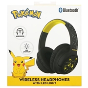Cuffie wireless con luci LED OTL Technologies Pokemon Pikachu - Nero / Giallo
