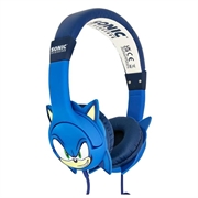 Cuffie con cavo per bambini Sonic the Hedgehog di OTL Technologies - Blu