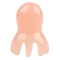 Spazzola massaggiante flessibile per cuoio capelluto Octopus - Rosa