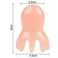 Spazzola massaggiante flessibile per cuoio capelluto Octopus - Rosa