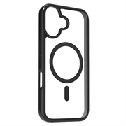 Custoida ibrida Okkes MagSafe per iPhone 17 - Nera / Chiara