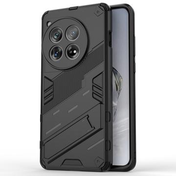 Custodia Ibrida Armor Series con Supporto per OnePlus 12 - Nera