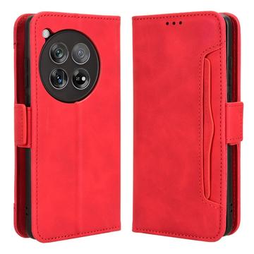 Custodia a Portafoglio Serie Cardholder per OnePlus 12 - Rossa