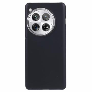 Custodia in Plastica Gommata per OnePlus 12 - Nera
