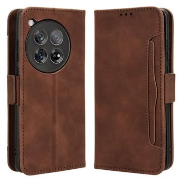 Custodia a Portafoglio Serie Cardholder per OnePlus 12R/Ace 3 - Marrone
