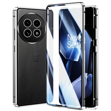 Custodia Magnetica con Vetro Temperato per OnePlus 13 - Argenta