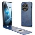 Custodia Flip Verticale con Slot per Schede per OnePlus 13 - Blu