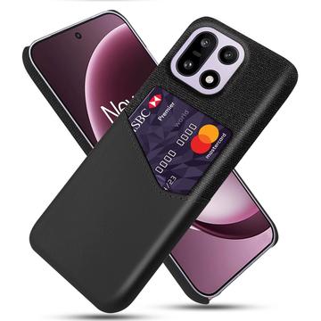 Custodia KSQ con Slot per Schede per OnePlus 15 - Nera