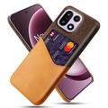 Custodia KSQ con Slot per Schede per OnePlus 15 - Arancione