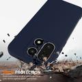 Custodia in silicone liquido per OnePlus 15 - compatibile con MagSafe - Blu Scuro
