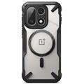 Custodia ibrida Ringke Fusion X MagSafe per OnePlus 15 - Nera