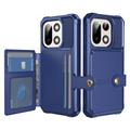 Custodia in TPU per OnePlus 15 con portacarte - blu