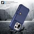 Custodia in TPU per OnePlus 15 con portacarte - blu
