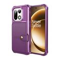 Custodia in TPU per OnePlus 15 con portacarte - Viola