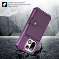 Custodia in TPU per OnePlus 15 con portacarte - Viola