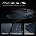 Custodia in TPU spazzolato per OnePlus 15T - Fibra di Carbonio