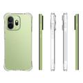 Custodia in silicone antiurto per OnePlus 15T - Trasparente