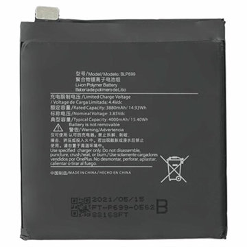 Batteria OnePlus 7 Pro BLP699 - 4000 mAh